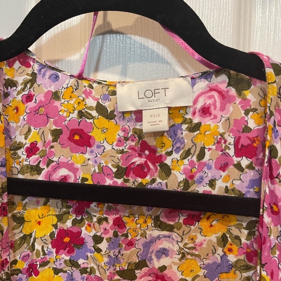 LOFT Floral Duster - Picture 3 of 4